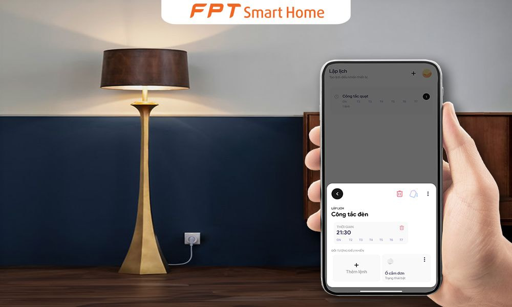 Các tính năng tiết kiệm năng lượng của FPT Smart Home